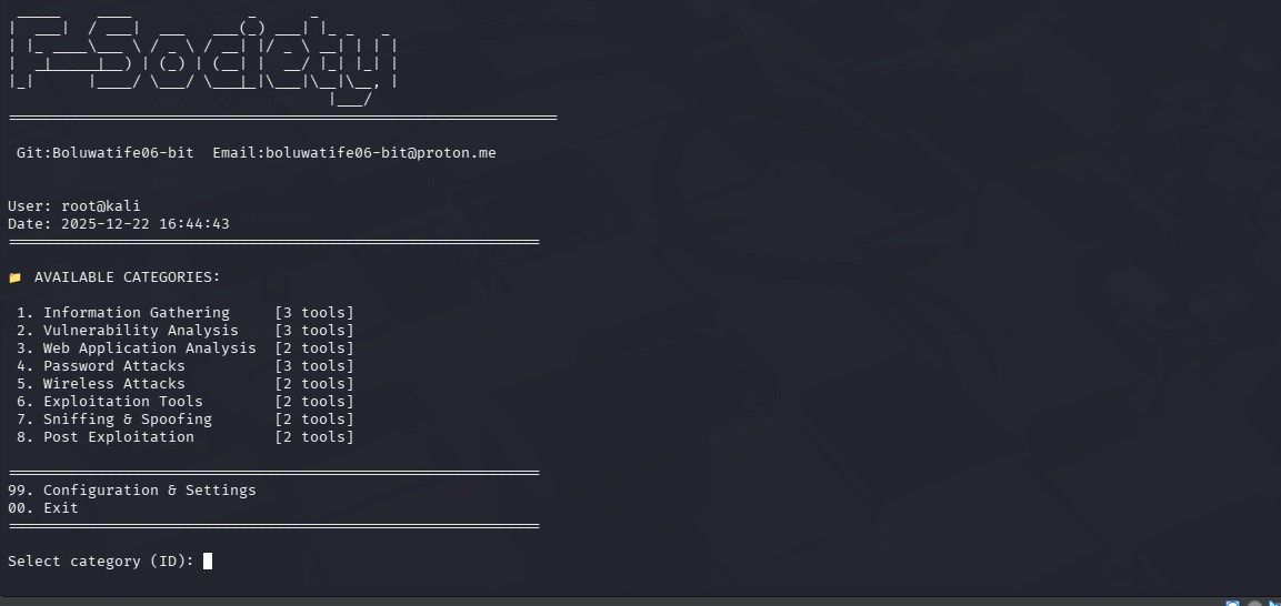 AI scanner tool interface